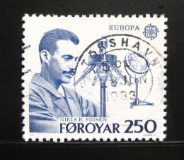 Poštová známka Faerské ostrovy 1983 Niels R. Finsen Mi# 84
