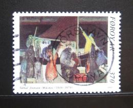 Poštová známka Faerské ostrovy 1991 Umenie, Joensen-Mikines Mi# 224