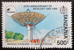 Poštová známka Tanzánia 1991 Satelitní stanice Mi# 909 Kat 6.40€