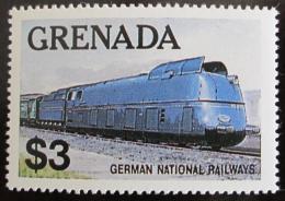 Poštová známka Grenada 1982 Nìmecká lokomotíva Mi# 1158