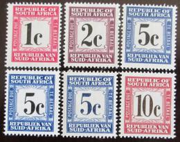 Poštové známky JAR 1961 Služební, nekompl. Kat 20€