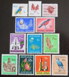 Poštové známky JAR 1970 Rùzné motivy Mi# 390-401 Kat 35€