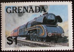 Poštová známka Grenada 1982 Nìmecká lokomotíva Mi# 1157
