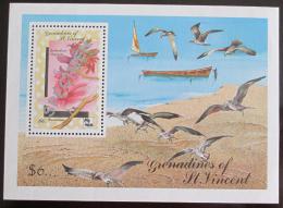 Poštová známka Svätý Vincent 1990 Orchideje, SPECIMEN Mi# Block 56