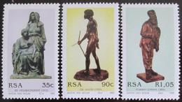 Poštové známky JAR 1992 Sochy Mi# 855,857-58