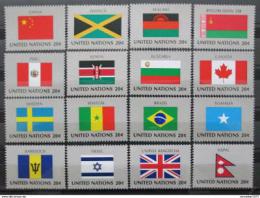 Poštové známky OSN New York 1983 Vlajky Mi# 422-37