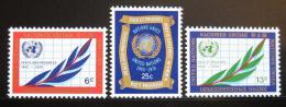 Poštové známky OSN New York 1970 Symboly Mi# 226-28