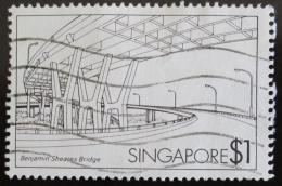 Poštová známka Singapur 1985 Most Benjamin Sheares Mi# 462