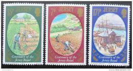 Poštové známky Jersey 1980 Pìstování brambor Mi# 216-18