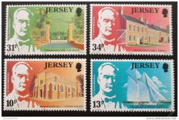 Poštové známky Jersey 1985 Univerzita Victoria Mi# 368-71