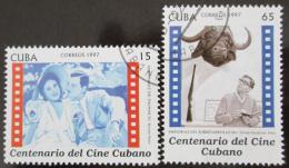 Potov znmky Kuba 1997 Kubnsk kino Mi# 3994-95