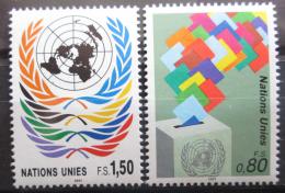 Poštové známky OSN Ženeva 1991 Symboly Mi# 200-01