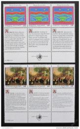 Poštové známky OSN Viedeò 1993 Lidská práva Mi# 150-51