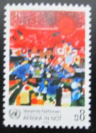 Poštová známka OSN Viedeò 1986 Afrika v krizi Mi# 55