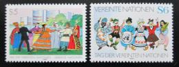 Poštové známky OSN Viedeò 1987 Den OSN Mi# 75-76