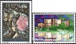 Poštové známky OSN Viedeò 1992 Mezinárodní centrum Mi# 137-38