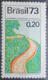 Poštová známka Brazílie 1973 Silnice Graciosa Road Mi# 1373