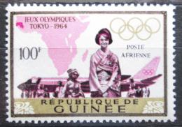 Poštová známka Guinea 1965 LOH Tokio Mi# 271