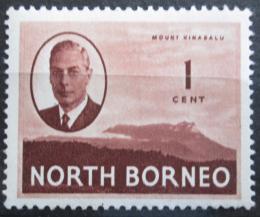 Poštová známka Severná Borneo 1950 Mount Kinabalu Mi# 277
