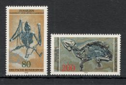 Poštové známky Nemecko 1978 Fosílie Mi# 974-75
