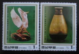 Poštové známky KLDR 1998 Umenie Mi# 4018-19