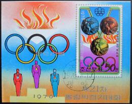 Poštová známka KLDR 1976 Olympijské medaile Mi# Block 27
