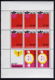 Poštové známky Holandsko 1971 Dìtské ilustrace Mi# Block 10 Kat 12€