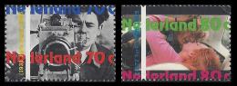 Poštové známky Holandsko 1995 Film, 100. výroèie Mi# 1535-36