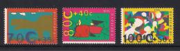 Poštové známky Holandsko 1995 Dìtské kresby Mi# 1558-60