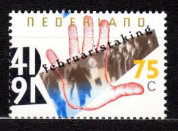 Poštová známka Holandsko 1991 Únorová stávka, 50. výroèie Mi# 1399