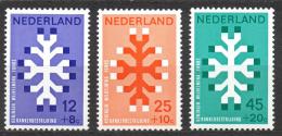 Poštové známky Holandsko 1969 Boj proti rakovinì Mi# 923-25