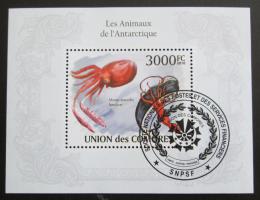 Poštová známka Komory 2009 Fauna Antarktidy Mi# Block 578 Kat 15€