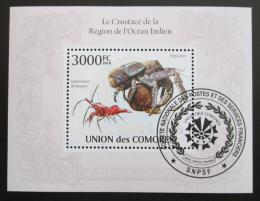 Poštová známka Komory 2009 Krabi Mi# Block 570 Kat 15€