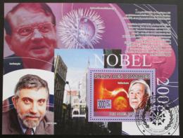 Potov znmka Komory 2009 Nobelova cena Mi# Bl 496 Kat 15