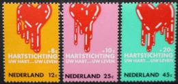 Poštové známky Holandsko 1970 Boj proti nemocím srdce Mi# 948-50
