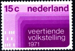 Poštová známka Holandsko 1971 Sèítání lidu Mi# 957