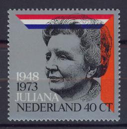 Poštová známka Holandsko 1973 Krá¾ovna Juliana Mi# 1017