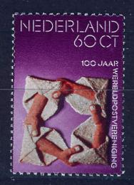 Poštová známka Holandsko 1974 UPU, 100. výroèie Mi# 1038