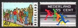 Poštové známky Holandsko 1976 Športovní jubilea Mi# 1077-78