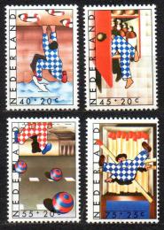 Poštové známky Holandsko 1977 Bezpeènos� dìtí Mi# 1109-12 