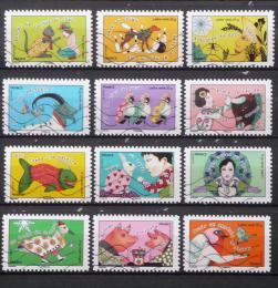 Poštové známky Francúzsko 2015 ¼udová rèení Mi# 6190-6201 Kat 19€