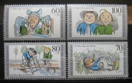Poštové známky Nemecko 1990 Max a Moritz Mi# 1455-58 Kat 7€