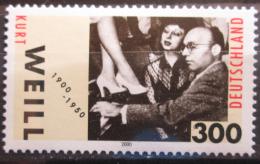 Poštová známka Nemecko 2000 Kurt Weill, skladatel Mi# 2100