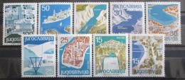 Poštové známky Juhoslávia 1962 Turistické destinace Mi# 994-1002 Kat 12€