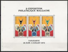 Poštové známky Madagaskar 1972 Celostátní výstava Antananarivo Mi# Block 6