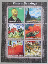 Poštové známky Èad 2002 Umenie, Vincent van Gogh Mi# 2340-45 Kat 10.20€ 	