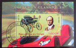 Poštové známky Kongo 2009 Automobil Benz Mi# N/N