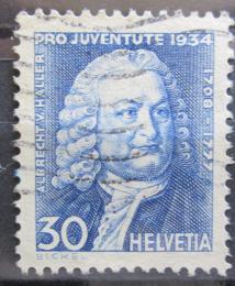 Poštová známka Švýcarsko 1934 Albrecht von Haller Mi# 284 Kat 10€