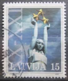 Poštová známka Lotyšsko 2000 Pamätník oslobedenia Mi# 529