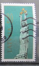 Poštová známka Lotyšsko 1991 Pamätník svobody Mi# 319